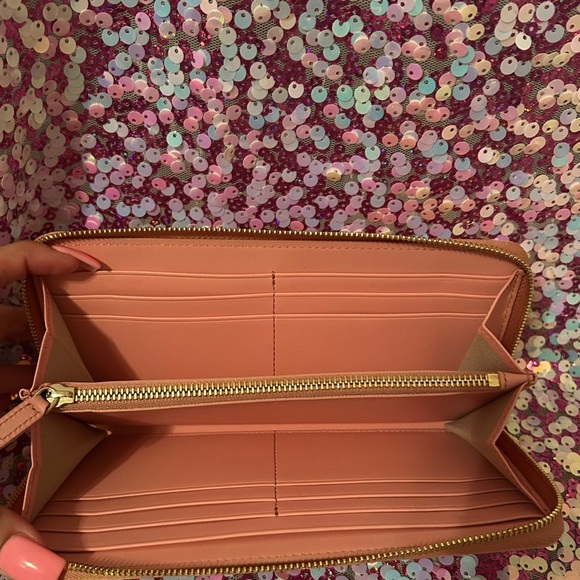 Pink Leather MCM Long Wallet - Picture 7 of 12
